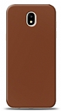 Dafoni Samsung Galaxy J5 Pro 2017 Mat Kahverengi Telefon Kaplama