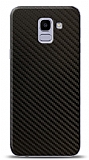 Dafoni Samsung Galaxy J6 Karbon Görünümlü Telefon Kaplama