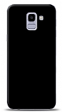 Dafoni Samsung Galaxy J6 Mat Siyah Telefon Kaplama