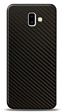 Dafoni Samsung Galaxy J6 Plus Karbon Görünümlü Telefon Kaplama