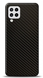 Dafoni Samsung Galaxy M22 Karbon Görünümlü Telefon Kaplama
