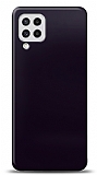 Dafoni Samsung Galaxy M22 Metalik Parlak Görünümlü Mor Telefon Kaplama