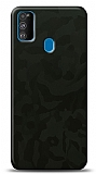 Dafoni Samsung Galaxy M30S Yeil Kamuflaj Telefon Kaplama