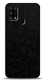Dafoni Samsung Galaxy M31s Siyah Kamuflaj Telefon Kaplama