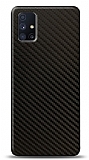 Dafoni Samsung Galaxy M51 Karbon Görünümlü Telefon Kaplama