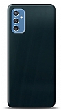 Dafoni Samsung Galaxy M52 5G Metalik Parlak Görünümlü Mavi Telefon Kaplama