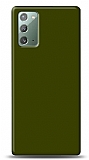 Dafoni Samsung Galaxy Note 20 Mat Açık Yeşil Telefon Kaplama