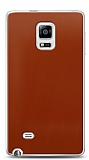 Dafoni Samsung Galaxy Note Edge Metalik Parlak Görünümlü Kırmızı Telefon Kaplama