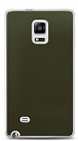 Dafoni Samsung Galaxy Note Edge Metalik Parlak Görünümlü Koyu Yeşil Telefon Kaplama