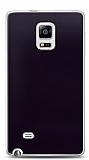 Dafoni Samsung Galaxy Note Edge Metalik Parlak Görünümlü Mor Telefon Kaplama