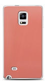 Dafoni Samsung Galaxy Note Edge Metalik Parlak Görünümlü Pembe Telefon Kaplama