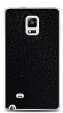 Dafoni Samsung Galaxy Note Edge Siyah Parlak Simli Telefon Kaplama