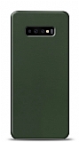 Dafoni Samsung Galaxy S10 Mat Yeşil Telefon Kaplama