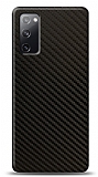 Dafoni Samsung Galaxy S20 FE Karbon Görünümlü Telefon Kaplama