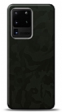 Dafoni Samsung Galaxy S20 Ultra Yeşil Kamuflaj Telefon Kaplama