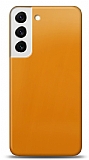Dafoni Samsung Galaxy S22 5G Metalik Parlak Grnml Sar Telefon Kaplama