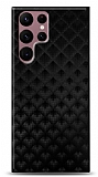 Dafoni Samsung Galaxy S22 Ultra 5G Black Comb Telefon Kaplama