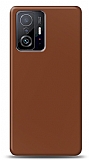 Dafoni Xiaomi 11T Mat Kahverengi Telefon Kaplama