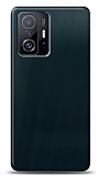 Dafoni Xiaomi 11T Metalik Parlak Görünümlü Mavi Telefon Kaplama