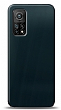 Dafoni Xiaomi Mi 10T / Mi 10T Pro Metalik Parlak Görünümlü Mavi Telefon Kaplama