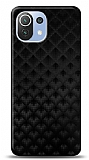 Dafoni Xiaomi Mi 11 Lite Black Comb Telefon Kaplama