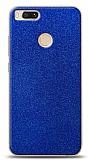 Dafoni Xiaomi Mi 5X / Mi A1 Mavi Parlak Simli Telefon Kaplama