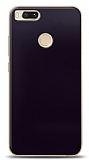 Dafoni Xiaomi Mi 5X / Mi A1 Metalik Parlak Görünümlü Mor Telefon Kaplama