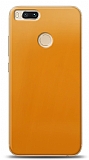Dafoni Xiaomi Mi 5X / Mi A1 Metalik Parlak Görünümlü Sarı Telefon Kaplama