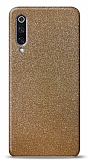 Dafoni Xiaomi Mi 9 Gold Parlak Simli Telefon Kaplama