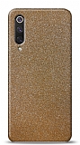 Dafoni Xiaomi Mi 9 SE Gold Parlak Simli Telefon Kaplama