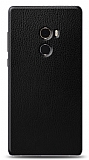 Dafoni Xiaomi Mi Mix 2 Siyah Deri Görünümlü Telefon Kaplama