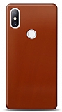 Dafoni Xiaomi Mi Mix 2s Metalik Parlak Görünümlü Kırmızı Telefon Kaplama