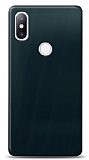 Dafoni Xiaomi Mi Mix 2s Metalik Parlak Görünümlü Mavi Telefon Kaplama