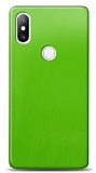 Dafoni Xiaomi Mi Mix 2s Metalik Parlak Görünümlü Yeşil Telefon Kaplama