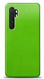 Dafoni Xiaomi Mi Note 10 Lite Metalik Parlak Görünümlü Yeşil Telefon Kaplama