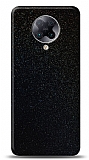 Dafoni Xiaomi Poco F2 Pro Siyah Parlak Simli Telefon Kaplama