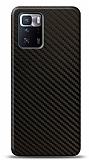 Dafoni Xiaomi Poco X3 GT Karbon Görünümlü Telefon Kaplama
