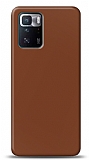 Dafoni Xiaomi Poco X3 GT Mat Kahverengi Telefon Kaplama