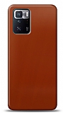Dafoni Xiaomi Poco X3 GT Metalik Parlak Görünümlü Kırmızı Telefon Kaplama