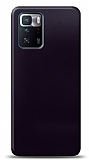 Dafoni Xiaomi Poco X3 GT Metalik Parlak Görünümlü Mor Telefon Kaplama