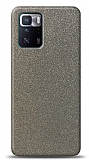Dafoni Xiaomi Poco X3 GT Silver Parlak Simli Telefon Kaplama