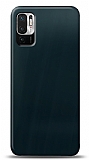 Dafoni Xiaomi Redmi Note 10 5G Metalik Parlak Görünümlü Mavi Telefon Kaplama
