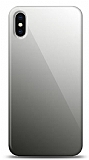 Eiroo iPhone XS Max Silikon Kenarlı Aynalı Siyah Kılıf