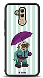Dafoni Art Huawei Mate 20 Lite Pug in the Rain Klf