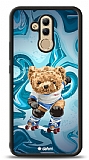 Dafoni Art Huawei Mate 20 Lite Skating Teddy Bear Kılıf