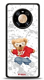 Dafoni Art Huawei Mate 40 Pro Boy Bear Kılıf