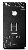 Dafoni Metal Huawei P10 Lite Tek Harf İsimli Kişiye Özel Kılıf