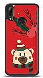 Dafoni Art Huawei P20 Lite Christmas Bear Kılıf