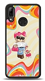 Dafoni Art Huawei P20 Lite Pinky Bear Kılıf