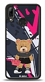 Dafoni Art Huawei P20 Lite Rock And Roll Teddy Bear Kılıf